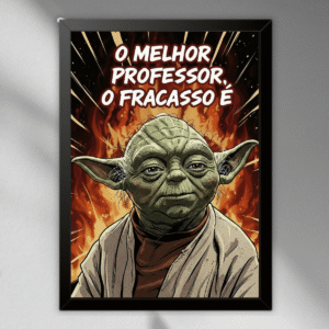 Quadro Personalizado Yoda Stars Wars