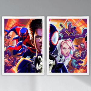 Quadro Filme Através do Aranhaverso